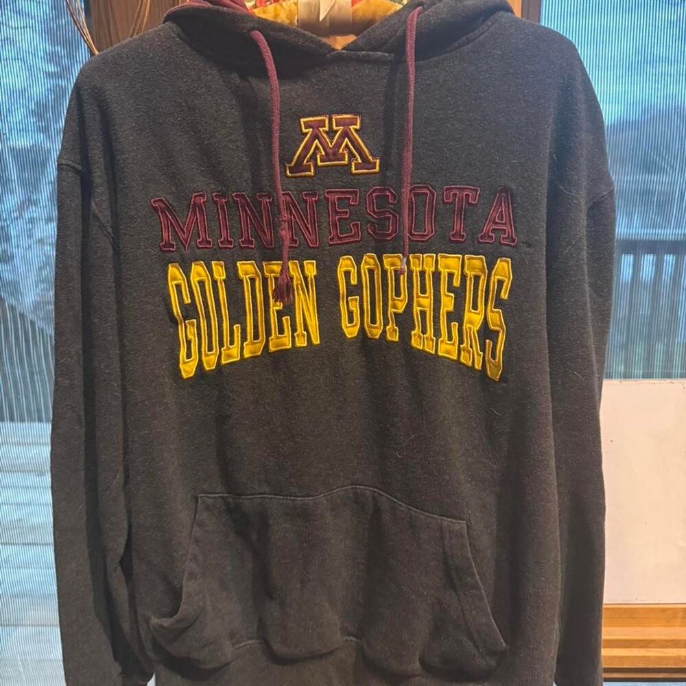 Colosseum Men's Grey and Black Hoodie